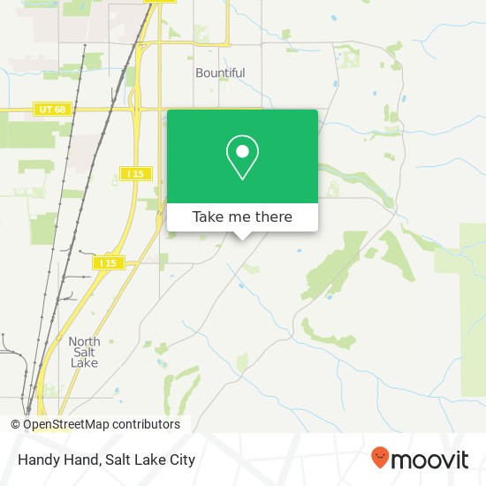 Mapa de Handy Hand, 2333 S 200 E Bountiful, UT 84010