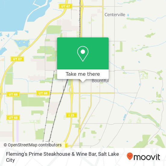 Fleming's Prime Steakhouse & Wine Bar, 400 W 100 S Bountiful, UT 84010 map