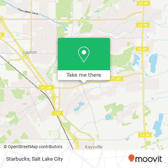 Starbucks, 1170 E Gentile St Layton, UT 84040 map