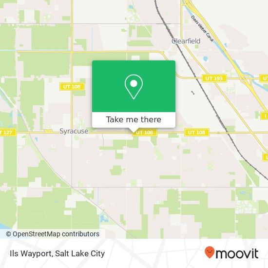 Mapa de Ils Wayport, 867 W 1700 S Syracuse, UT 84075