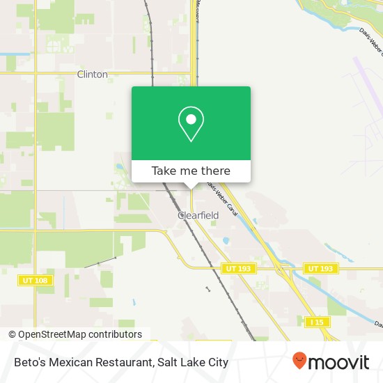 Beto's Mexican Restaurant, 293 N Main St Clearfield, UT 84015 map