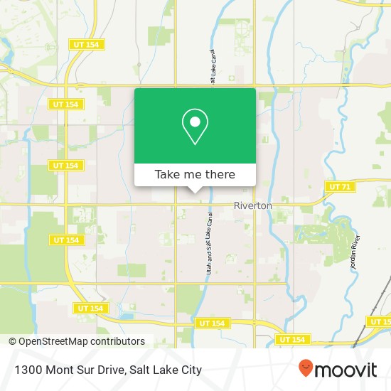 1300 Mont Sur Drive map
