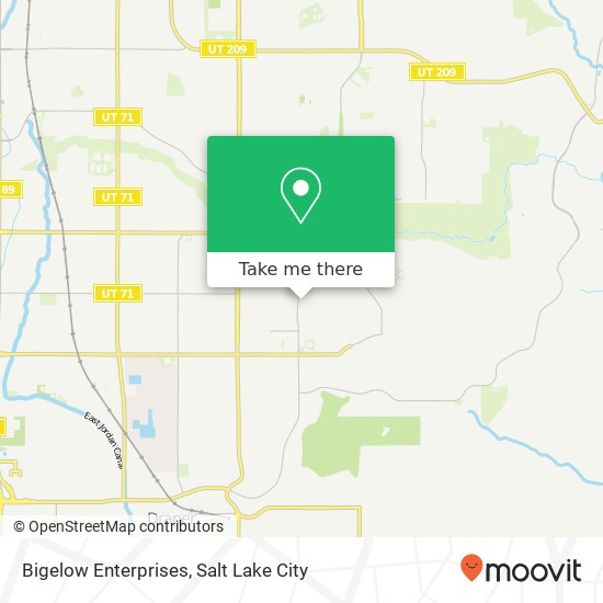 Mapa de Bigelow Enterprises
