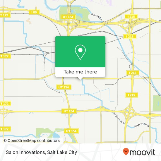 Salon Innovations map