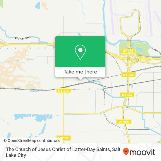 Mapa de The Church of Jesus Christ of Latter-Day Saints