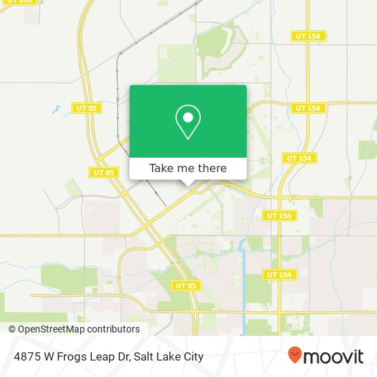 Mapa de 4875 W Frogs Leap Dr