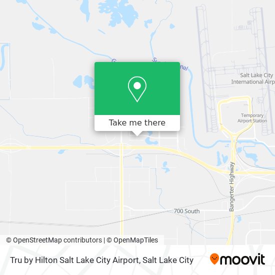 Mapa de Tru by Hilton Salt Lake City Airport