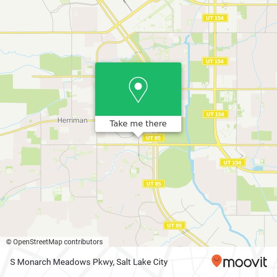 S Monarch Meadows Pkwy map