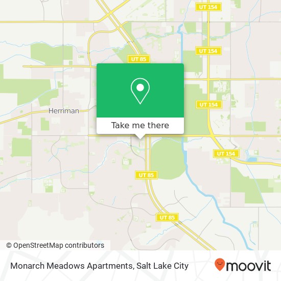 Mapa de Monarch Meadows Apartments