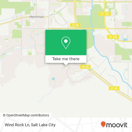 Wind Rock Ln map