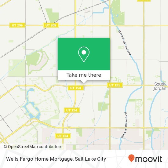 Wells Fargo Home Mortgage map