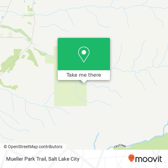 Mueller Park Trail map