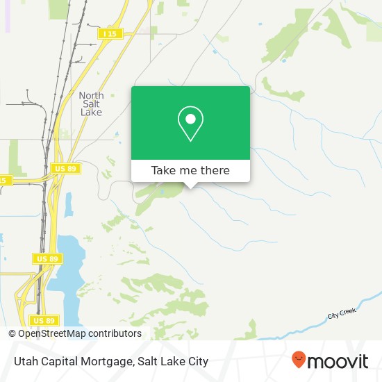 Utah Capital Mortgage map