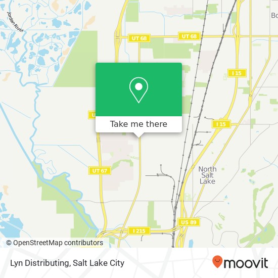 Mapa de Lyn Distributing