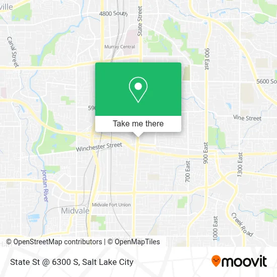 State St @ 6300 S map
