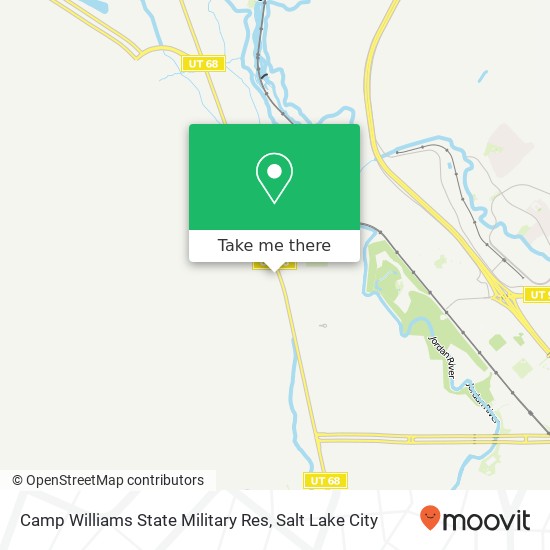 Camp Williams State Military Res map