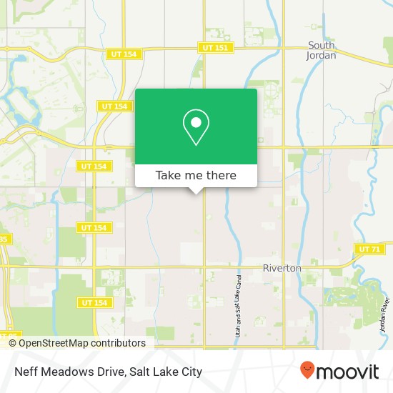 Mapa de Neff Meadows Drive