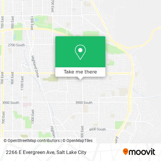 2266 E Evergreen Ave map