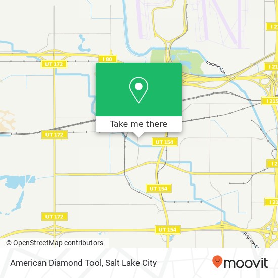 American Diamond Tool map