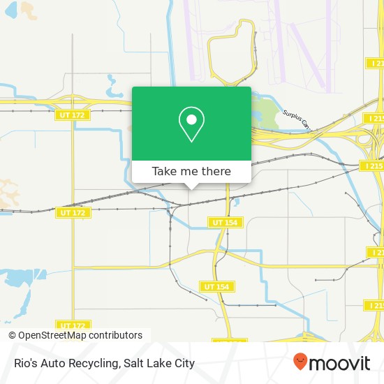 Mapa de Rio's Auto Recycling