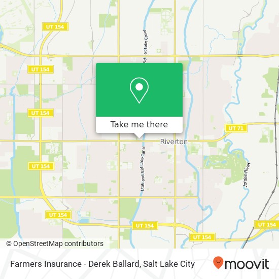 Farmers Insurance - Derek Ballard map