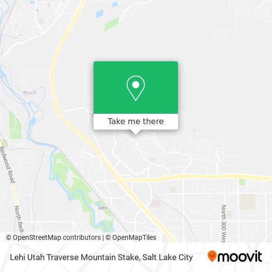 Mapa de Lehi Utah Traverse Mountain Stake