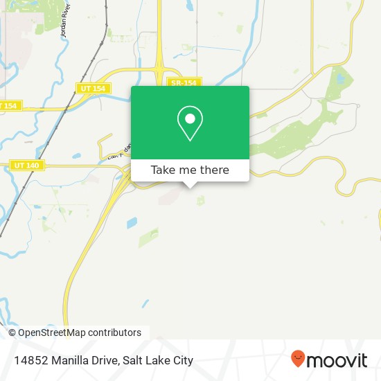 Mapa de 14852 Manilla Drive