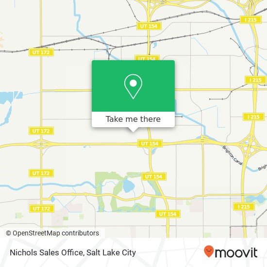 Nichols Sales Office map