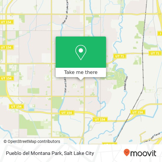 Pueblo del Montana Park map
