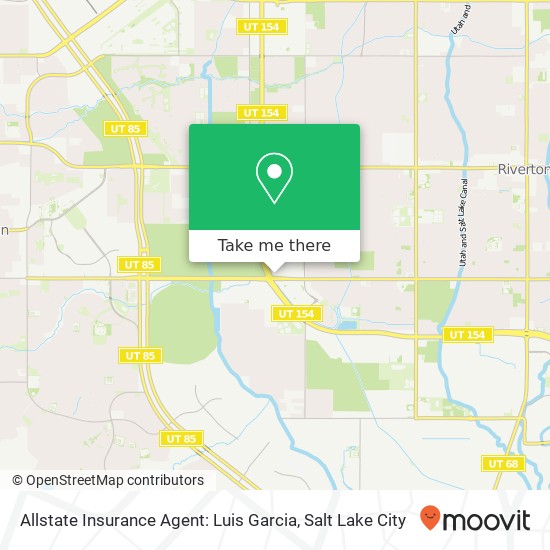 Allstate Insurance Agent: Luis Garcia map