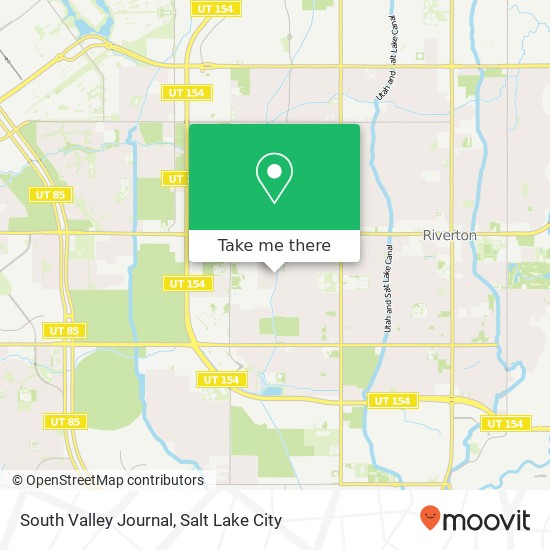 South Valley Journal map
