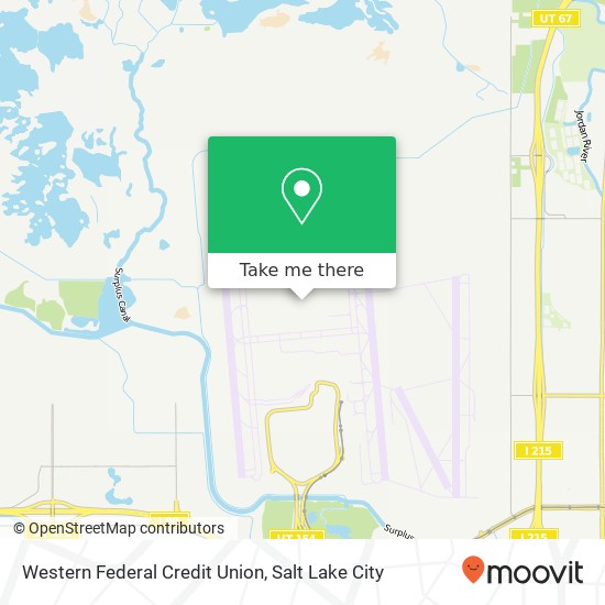 Western Federal Credit Union map