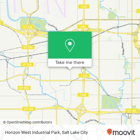 Horizon West Industrial Park map