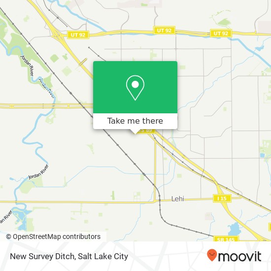 Mapa de New Survey Ditch