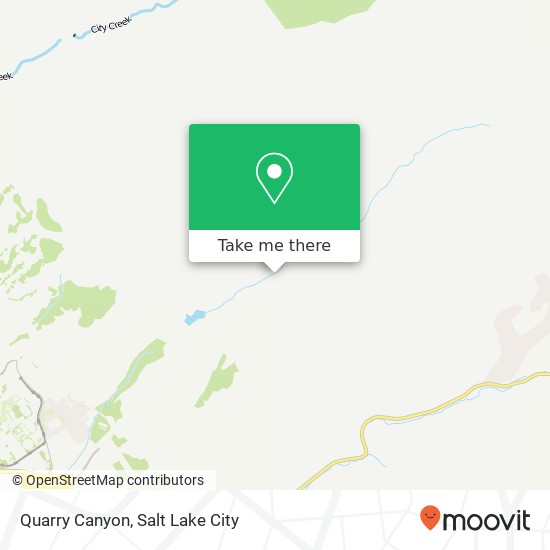 Quarry Canyon map