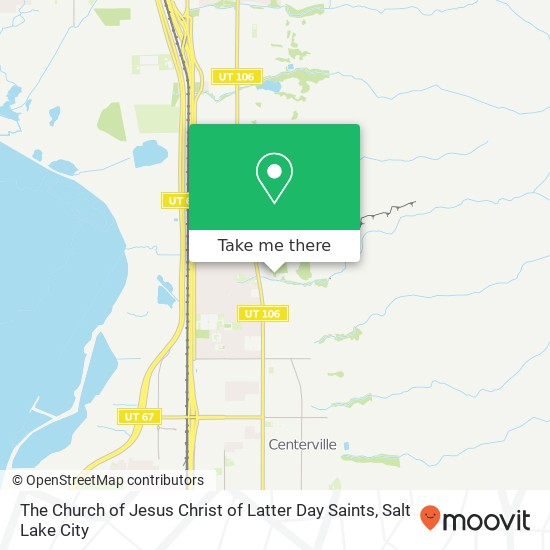 The Church of Jesus Christ of Latter Day Saints map