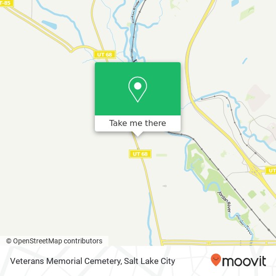 Mapa de Veterans Memorial Cemetery