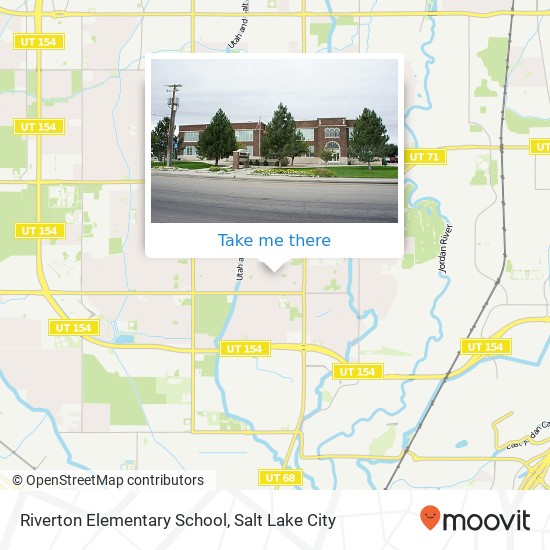 Riverton Elementary School map
