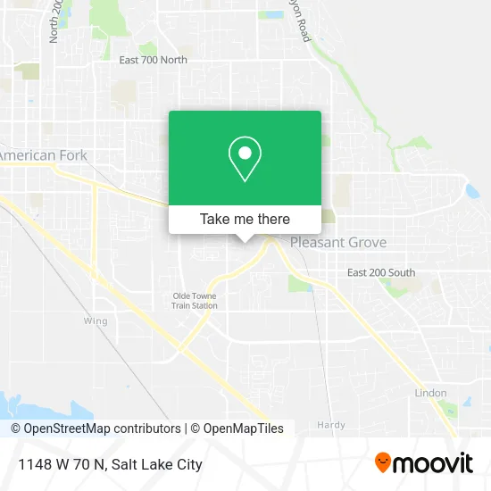 1148 W 70 N map