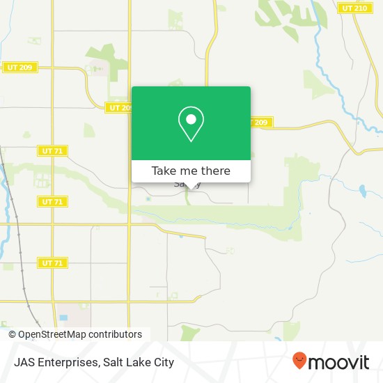 JAS Enterprises map