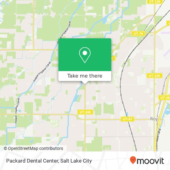 Mapa de Packard Dental Center