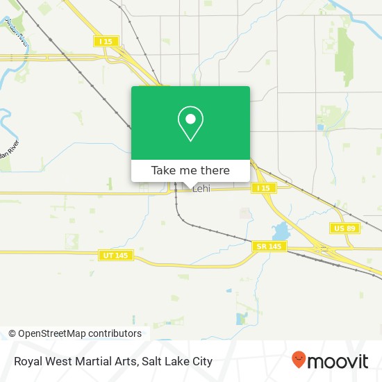 Royal West Martial Arts map