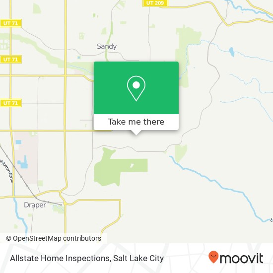 Allstate Home Inspections map