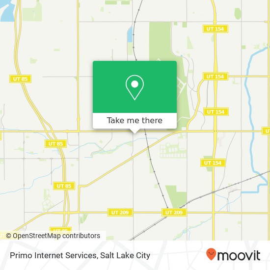 Primo Internet Services map