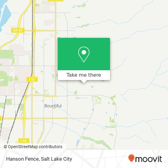 Mapa de Hanson Fence