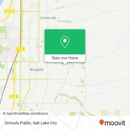 Schools Public map