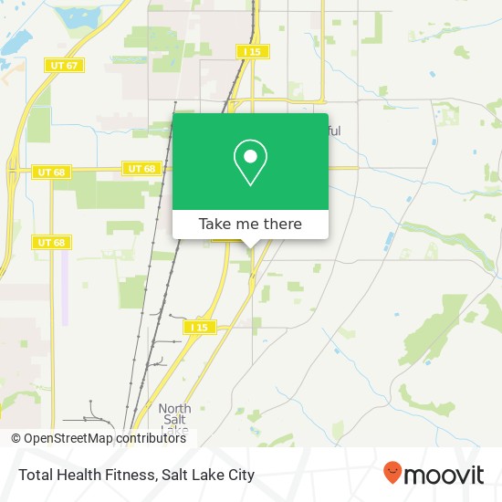 Total Health Fitness map