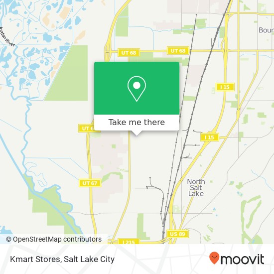 Mapa de Kmart Stores