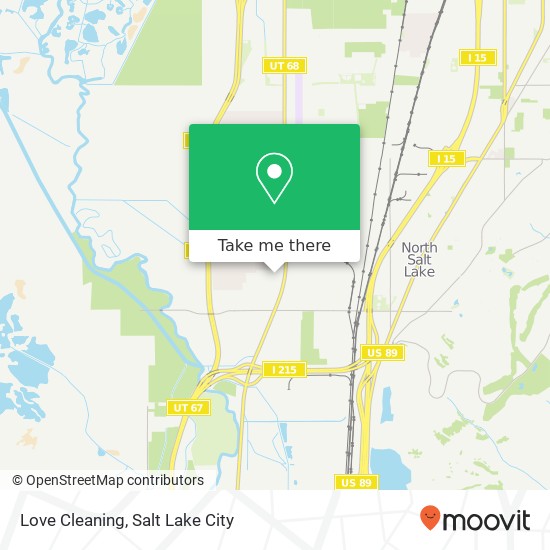 Love Cleaning map