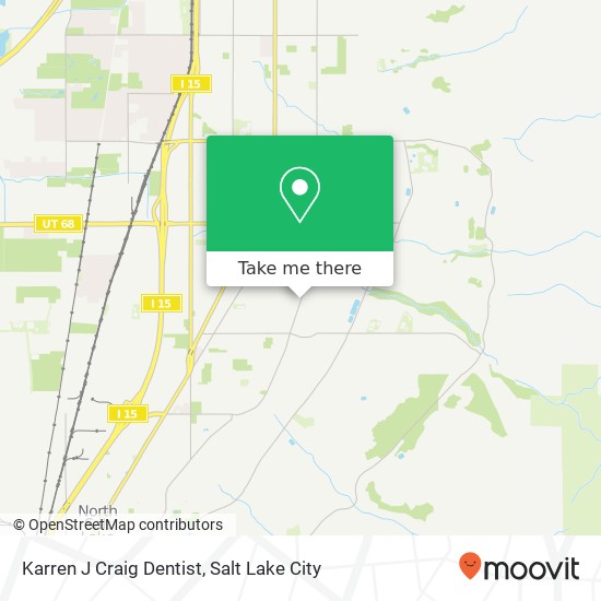 Mapa de Karren J Craig Dentist